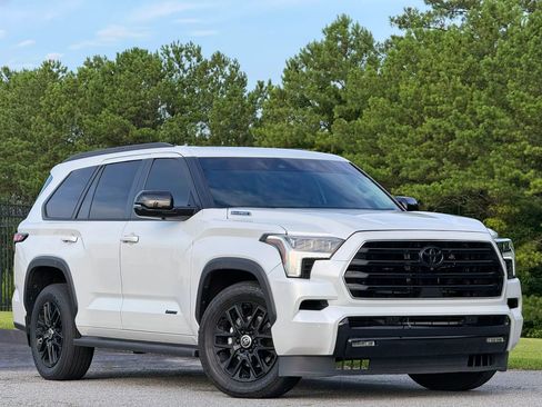 Used 2024 Toyota Sequoia Limited w/ Nightshade Package AWD/4WD image 3