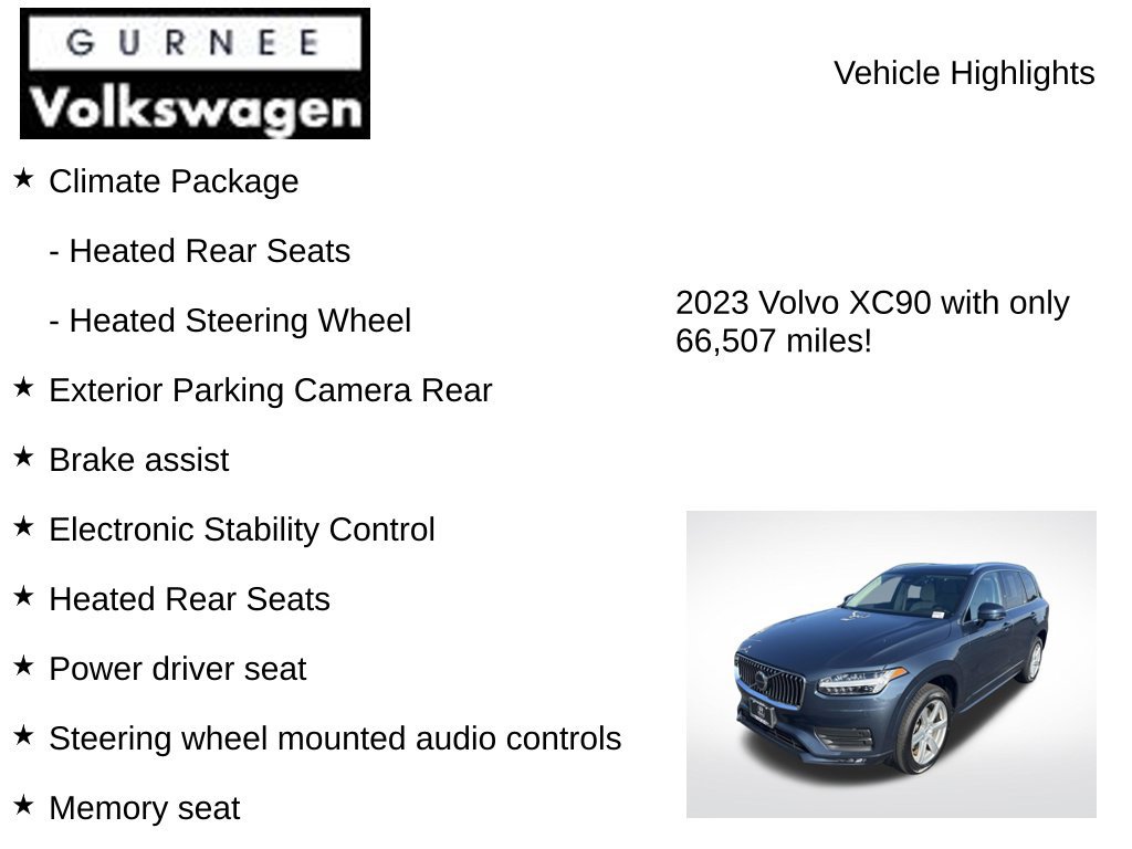 Used 2023 Volvo XC90 B5 Core AWD/4WD image 7