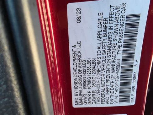 Used 2023 Honda Accord EX image 9