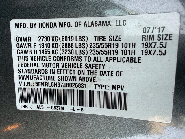 Used 2018 Honda Odyssey Elite image 14
