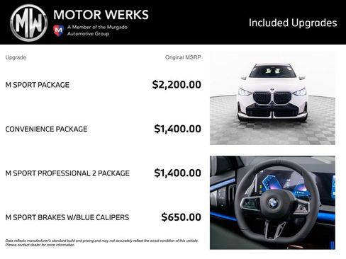 New 2026 BMW X3 xDrive30 w/ M Sport Package AWD/4WD image 4