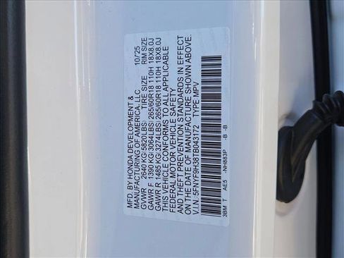 New 2026 Honda Passport RTL image 17