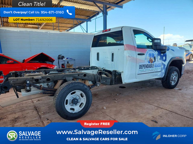 Used 2022 GMC Sierra 2500 Pro w/ Convenience Package RWD image 4