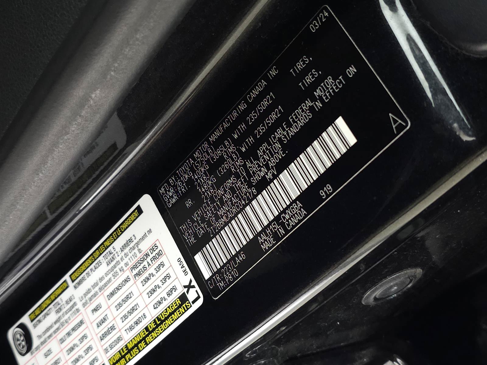 Certified 2024 Lexus RX 350 w/ Convenience Package AWD/4WD image 40