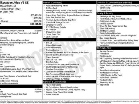 Used 2019 Volkswagen Atlas SE FWD image 4