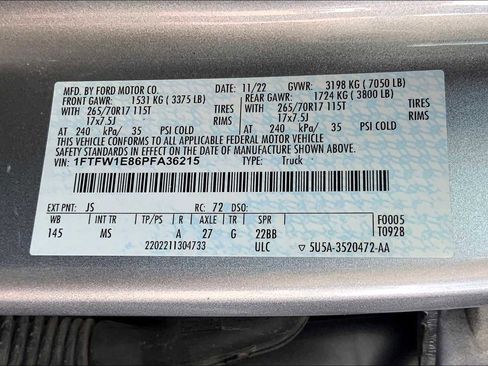 Used 2023 Ford F150 XLT image 99