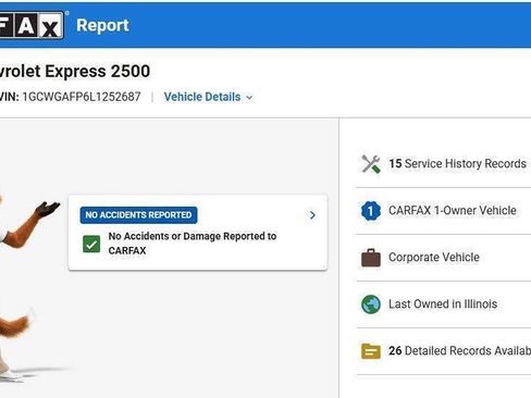 Used 2020 Chevrolet Express 2500 w/ Driver Convenience Package RWD image 20