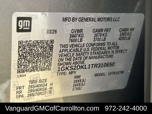 New 2026 GMC Yukon Denali w/ Denali Reserve Package AWD/4WD image 29