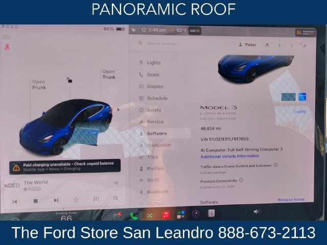 Used 2020 Tesla Model 3 Long Range AWD/4WD image 14