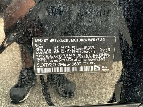 Used 2021 BMW X3 sDrive30i w/ Convenience Package (ZC2) image 31