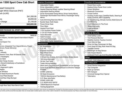 Used 2016 RAM 1500 Sport image 3