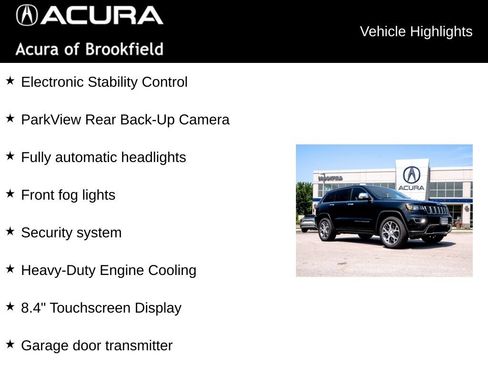 Used 2019 Jeep Grand Cherokee Limited w/ Trailer Tow Group IV AWD/4WD image 16
