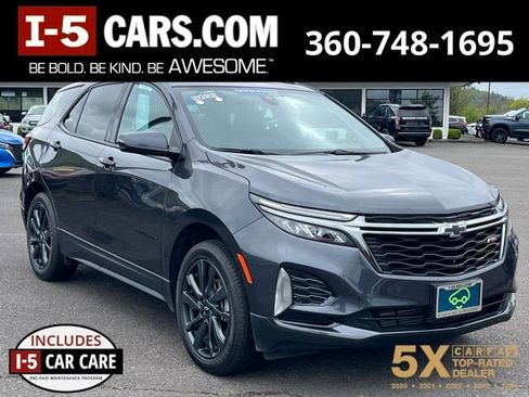Used 2022 Chevrolet Equinox RS w/ RS Leather Package AWD/4WD image 1