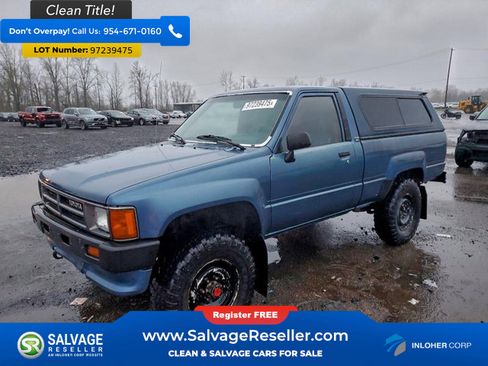 Used 1988 Toyota Pickup 4x4 Regular Cab image 1
