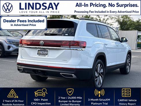 Used 2025 Volkswagen Atlas SE FWD image 3