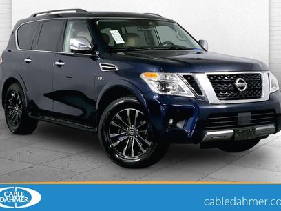 Used 2019 Nissan Armada Platinum w/ Captain's Chairs Package