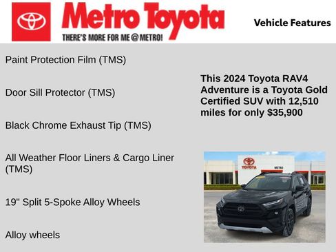 Certified 2024 Toyota RAV4 Adventure image 21