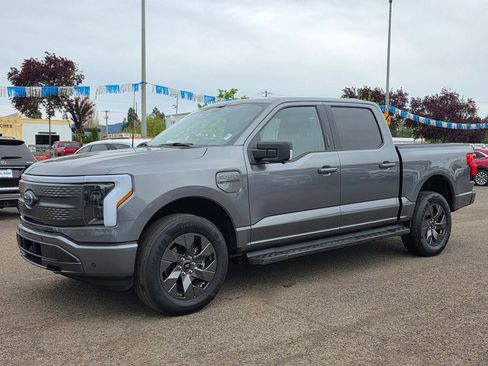 Used 2023 Ford F150 Lightning XLT w/ Equipment Group 312A High AWD/4WD image 1