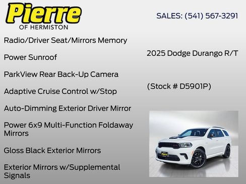Used 2025 Dodge Durango R/T AWD/4WD image 30