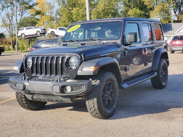 Used 2021 Jeep Wrangler Unlimited Sport AWD/4WD image 2