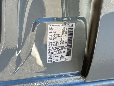 New 2026 Nissan Frontier Pro-X w/ Pro-X Convenience Package image 33