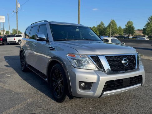 Used 2017 Nissan Armada Platinum w/ Interior Lighting Package AWD/4WD image 4
