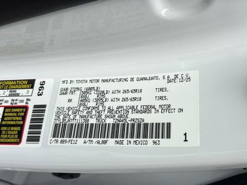 New 2026 Toyota Tacoma TRD Sport image 38