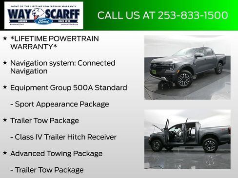 New 2025 Ford Ranger Lariat w/ FX4 Off-Road Package image 6