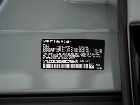 Used 2024 BMW XM Label Red image 63