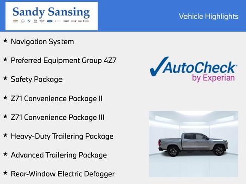 Used 2023 Chevrolet Colorado Z71 w/ Z71 Convenience Package 2 AWD/4WD image 7