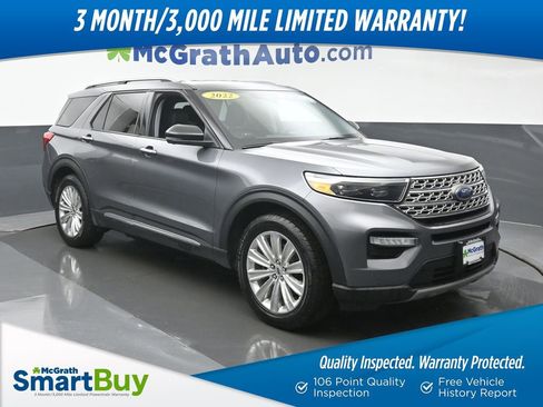 Used 2022 Ford Explorer Limited w/ Equipment Group 301A AWD/4WD image 1