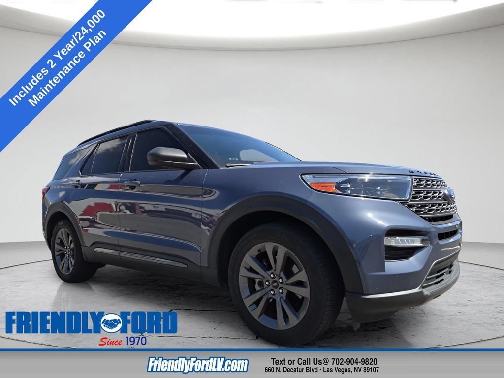 Certified 2021 Ford Explorer XLT w/ Equipment Group 202A RWD image 1