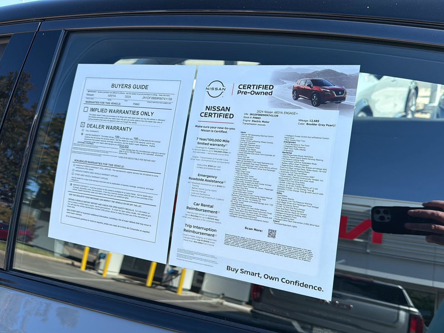Certified 2024 Nissan Ariya AWD image 10