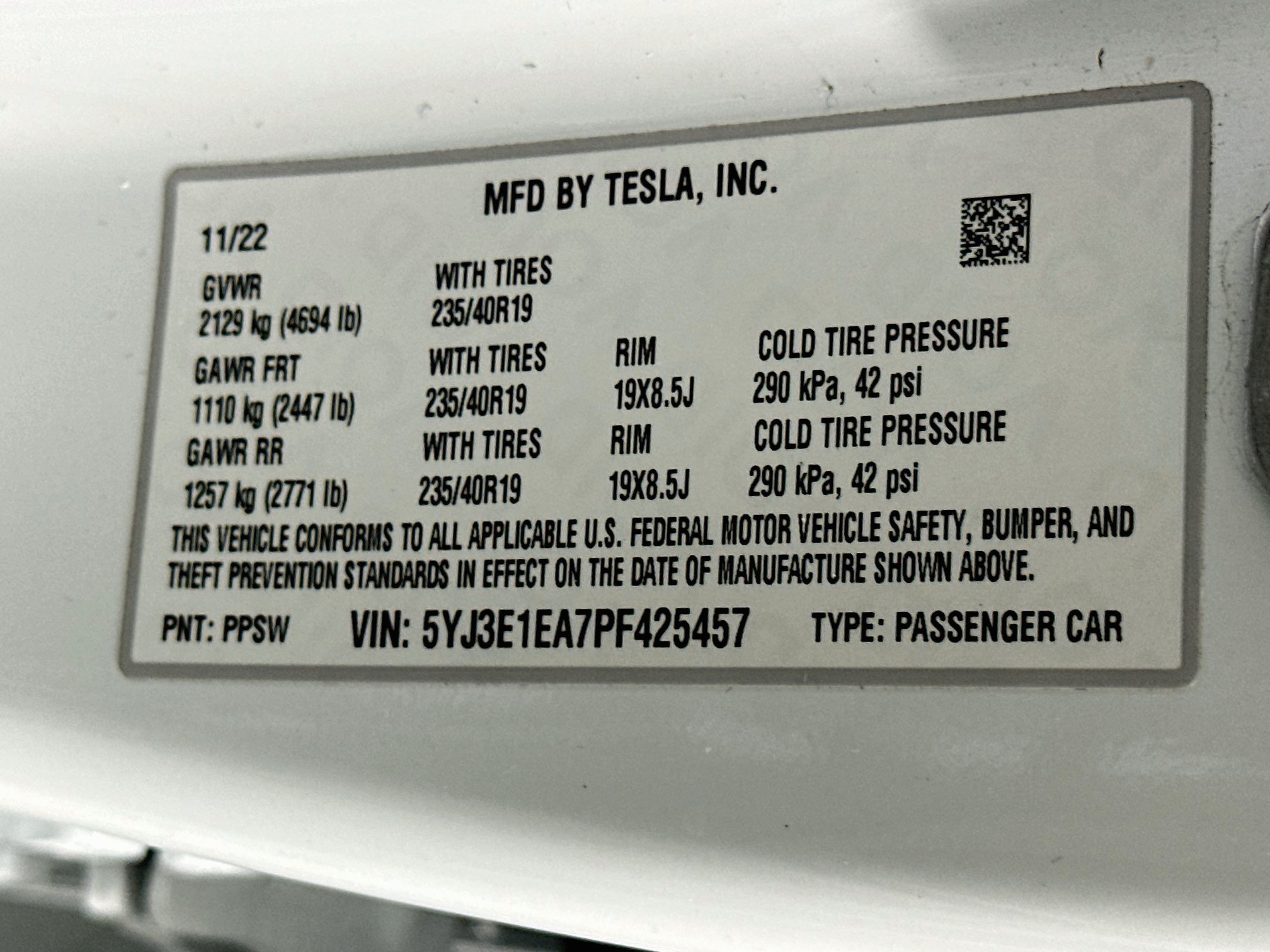 Used 2023 Tesla Model 3 Standard Range RWD image 12