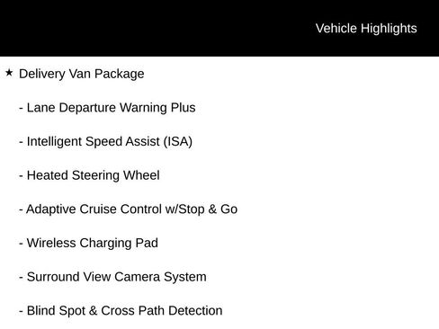 Used 2024 RAM ProMaster 3500 w/ Delivery Van Package image 11