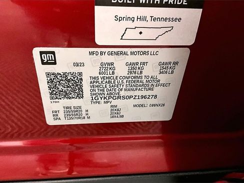 Used 2023 Cadillac XT6 Sport w/ Technology Package image 38