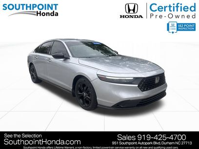 Certified 2025 Honda Accord SE