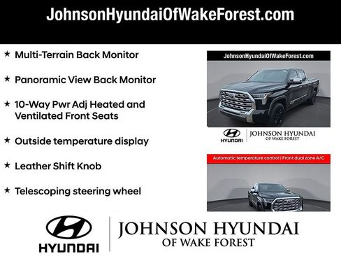 Used 2024 Toyota Tundra 1794 Edition AWD/4WD image 21