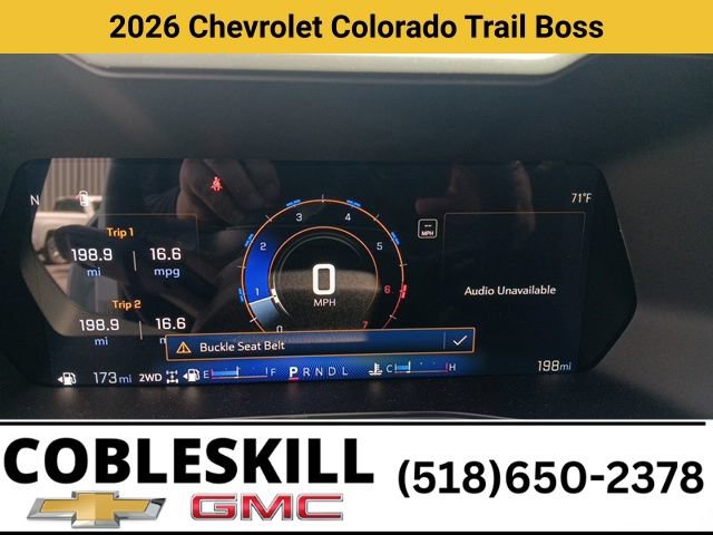 New 2026 Chevrolet Colorado Trail Boss AWD/4WD image 16