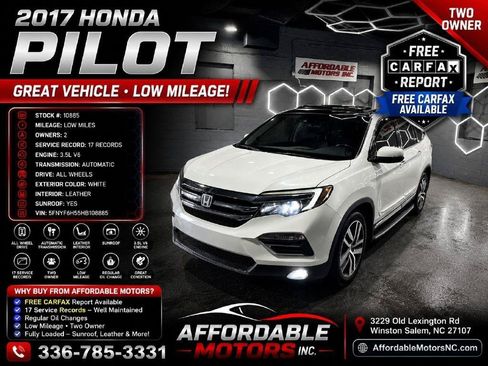 Used 2017 Honda Pilot Touring image 1