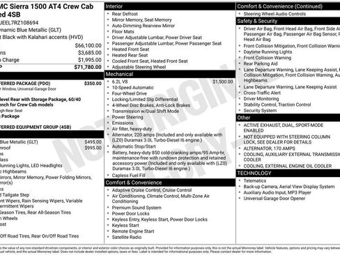 Used 2024 GMC Sierra 1500 AT4 w/ AT4 Preferred Package AWD/4WD image 12