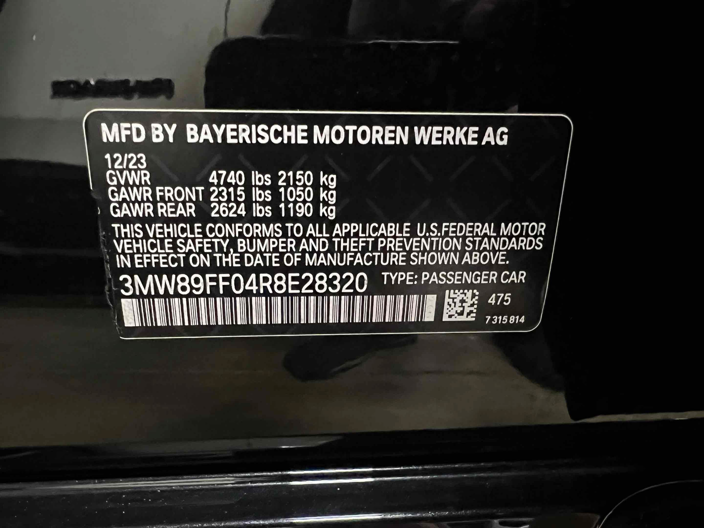 Used 2024 BMW 330i xDrive Sedan w/ Premium Package AWD/4WD image 10