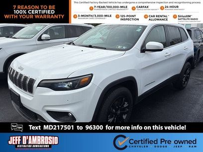 Certified 2021 Jeep Cherokee Latitude Plus