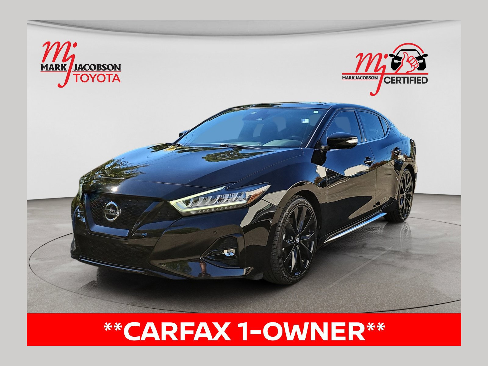 Used 2021 Nissan Maxima SR w/ Sport Mat Group FWD image 1
