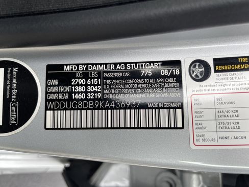 Certified 2019 Mercedes-Benz S 560 Sedan image 37