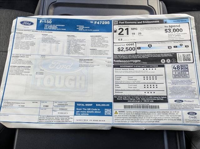 New 2025 Ford F150 XL w/ Equipment Group 103A High RWD image 17