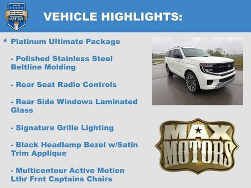 New 2025 Ford Expedition Platinum w/ Platinum Ultimate Package AWD/4WD image 12