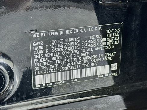 Certified 2024 Honda HR-V Sport image 30