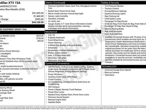 Used 2019 Cadillac XT5 FWD image 4