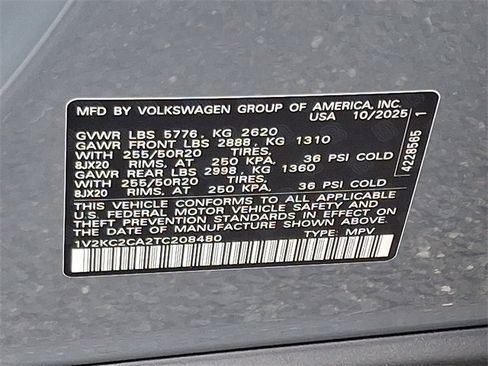 New 2026 Volkswagen Atlas Cross Sport SE image 11